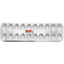 Moule 20 mini madeleines en fer blanc 40 cm - Alice Délice
