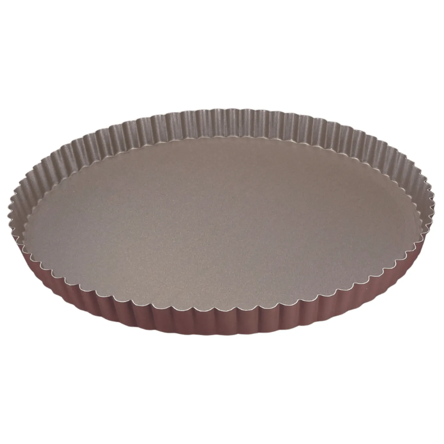 Moule à tarte avec fond fixe anti adhérent 30 cm - Alice Dé