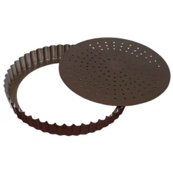 Moule à tarte avec fond mobile anti adhérent 30 cm - Alice