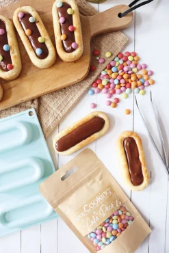 Moule en silicone 7 biscuits fingers - Scrapcooking