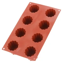 Moule en silicone 8 cannelés - Alice Délice