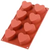 Moule en silicone 8 coeurs - Alice Délice