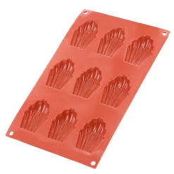 Moule en silicone 9 madeleines - Alice Délice