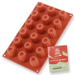 Moule en silicone 18 mini cannelés - Alice Délice