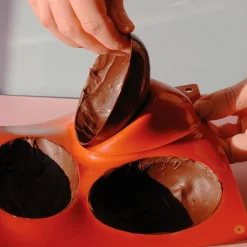 Moule en silicone 5 oeufs de Pâques - Alice Délice