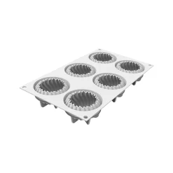 Moule en silicone 3D 6 mini Wave - Silikomart