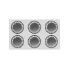 Moule en silicone 3D 6 mini Wave - Silikomart