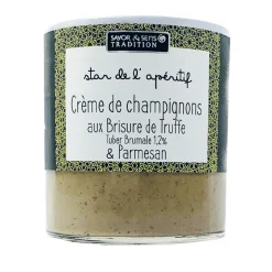 Moutarde Bio brisures de Truffe noire 130 gr - Savor et Sens
