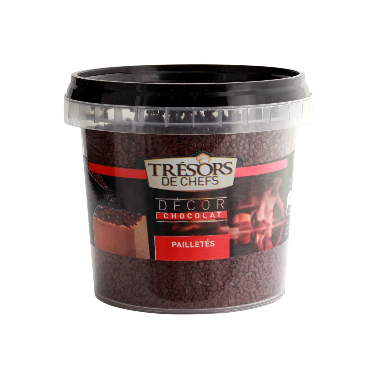 Paillettes de chocolat à parsemer 250 gr - Trésors de Chefs