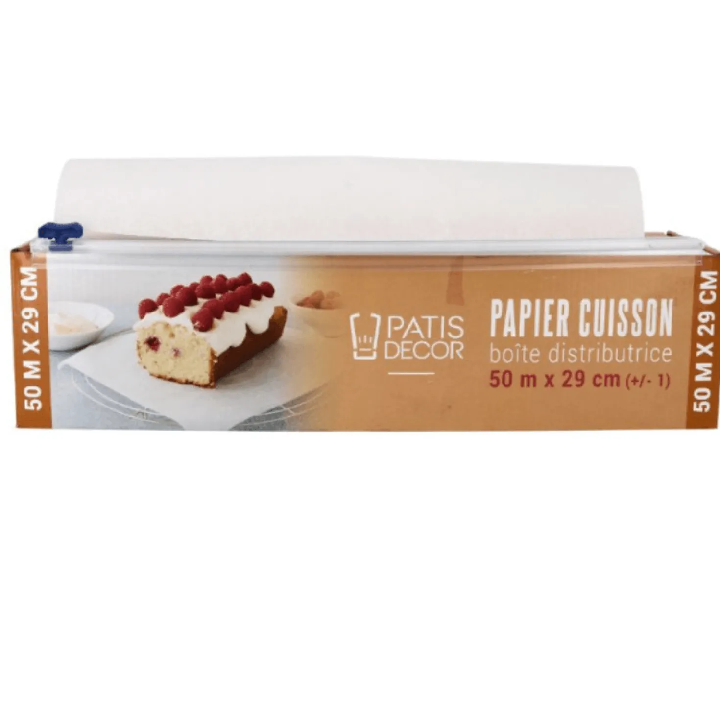Papier cuisson en boîte distributrice - Patisdécor