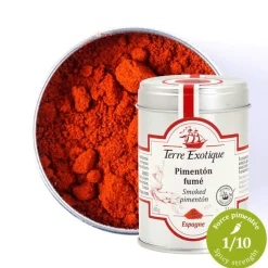 Paprika "pimenton" fumé 60 g - Terre Exotique