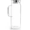 Pichet en verre 1.5L avec bouchon filtre inox - Ibili