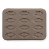 Plaque 12 barquettes en métal anti adhérent 32 x 23.5 cm -