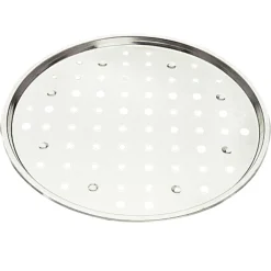 Plaque à pizza perforée en fer blanc 30 cm - Alice Délice