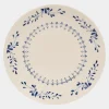 Plat rond 32cm Appoline bleue - Table Passion