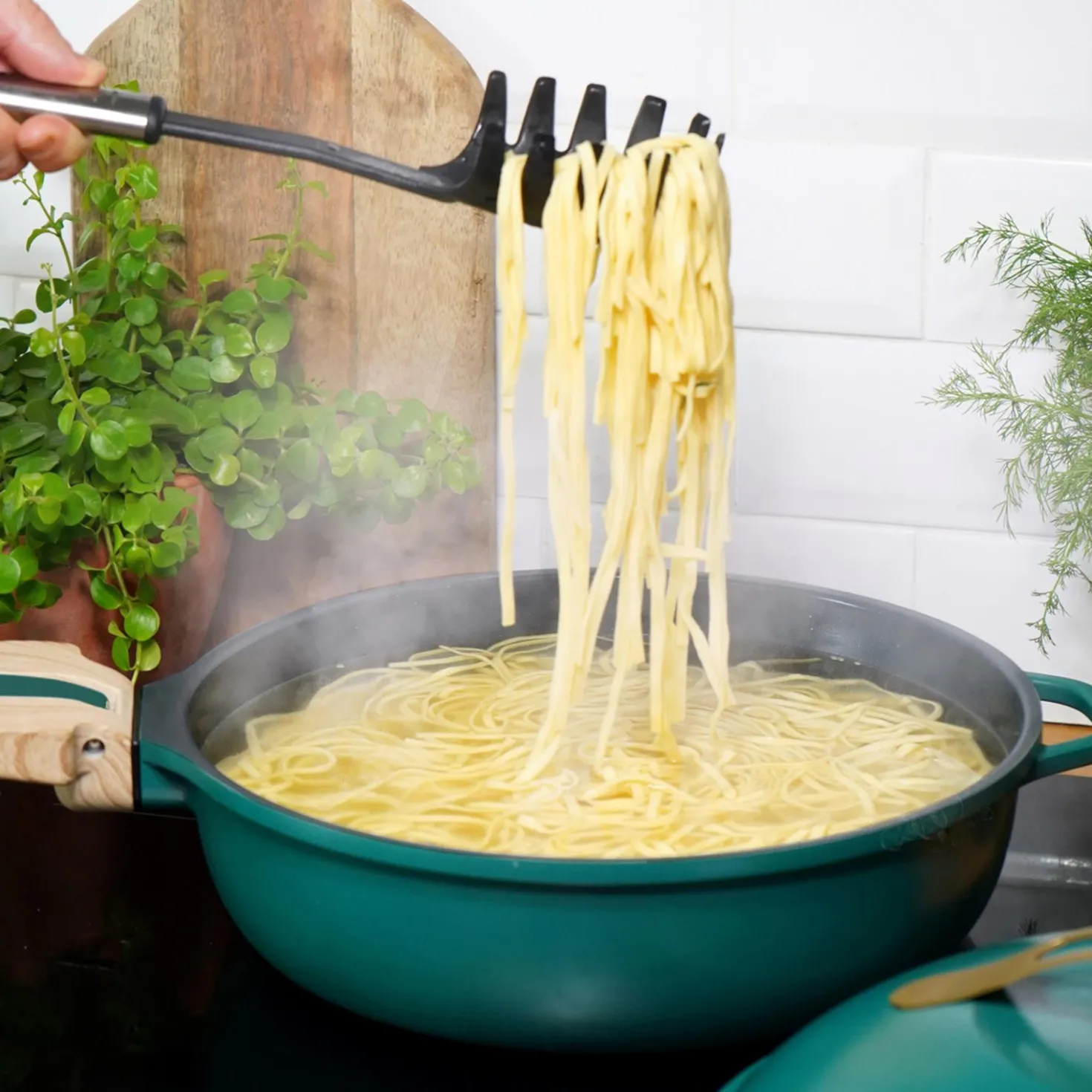 Poêle 8 en 1 La Fabuleuse 28 cm Canopée sans PFAS - Cookut