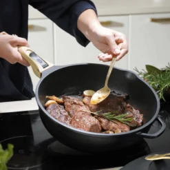 Poêle 8 en 1 La Fabuleuse 28 cm Météore sans PFAS - Cookut