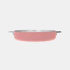 Poêle amovible inox La Merveilleuse 24 cm guimauve - Cookut