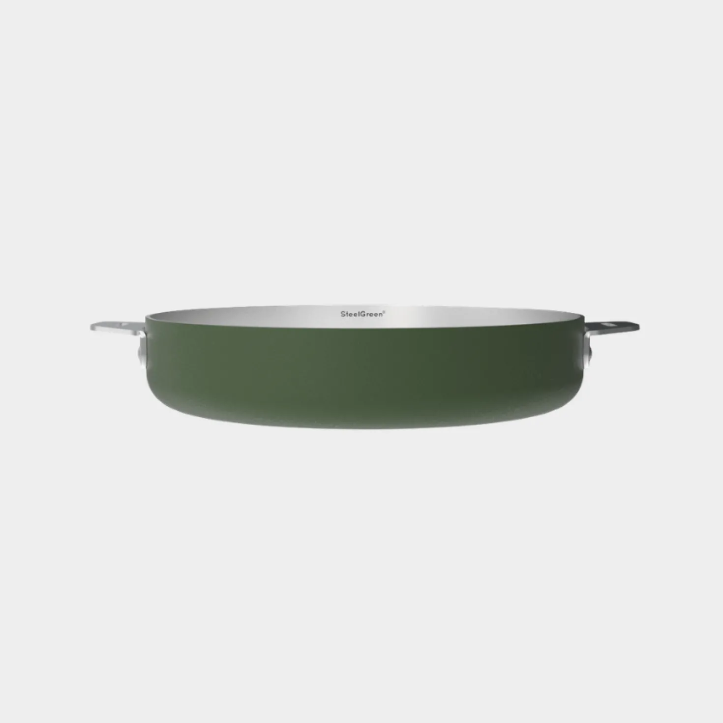 Poêle amovible inox La Merveilleuse 24 cm fougère - Cookut