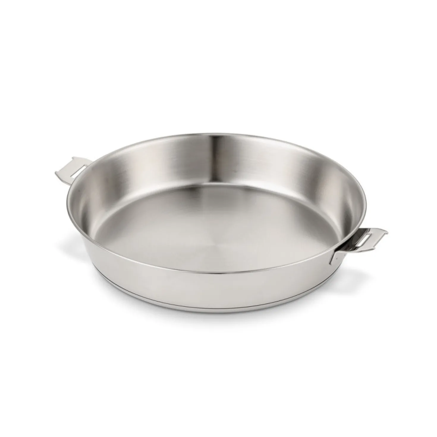 Poêle inox 20 cm avec poignée + produit d'entretien offert