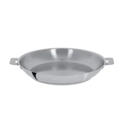 Poêle inox amovible Mutine 28cm + produit d'entretien offert