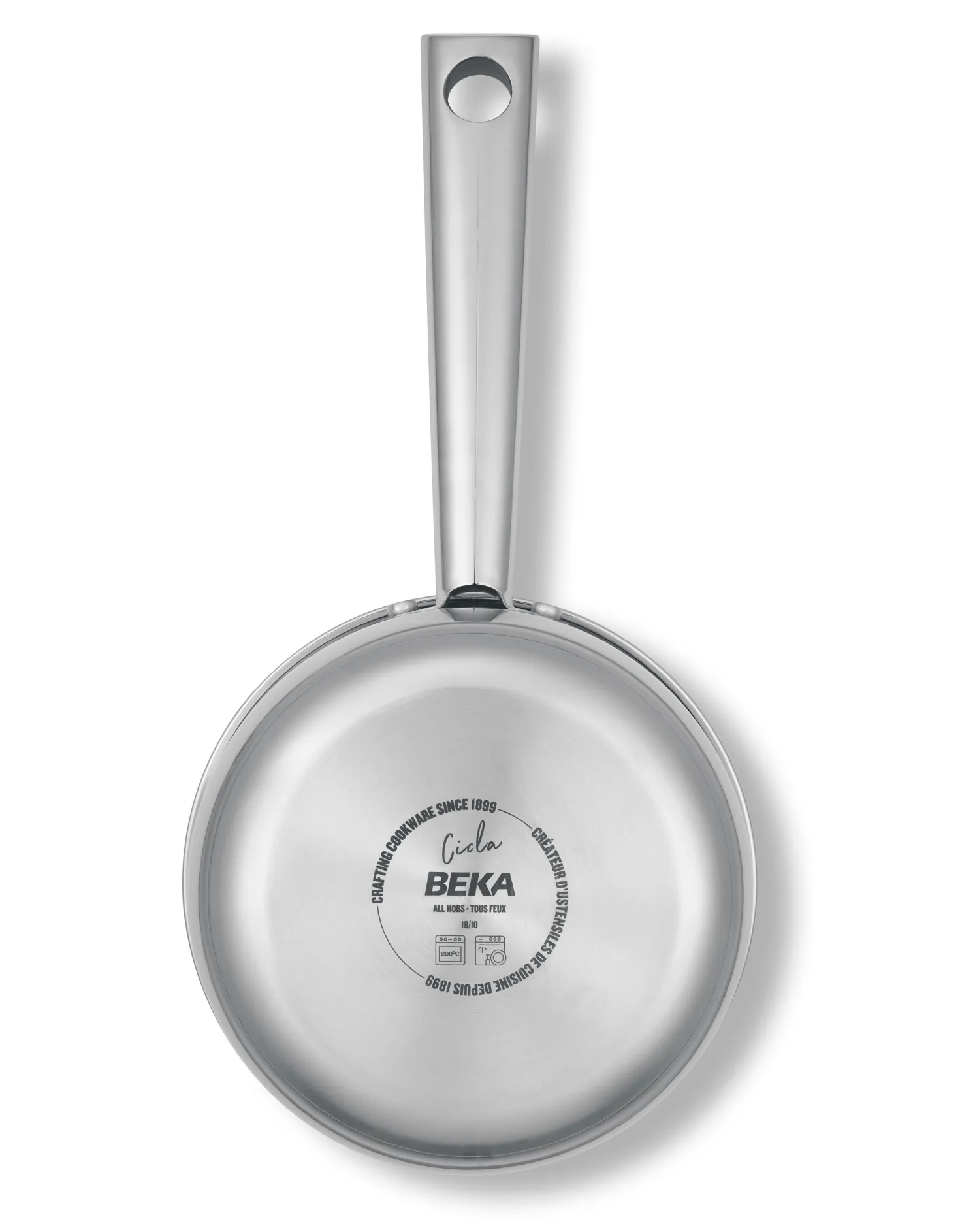 Poêle inox sans PFAS 24 cm Cicla - Beka
