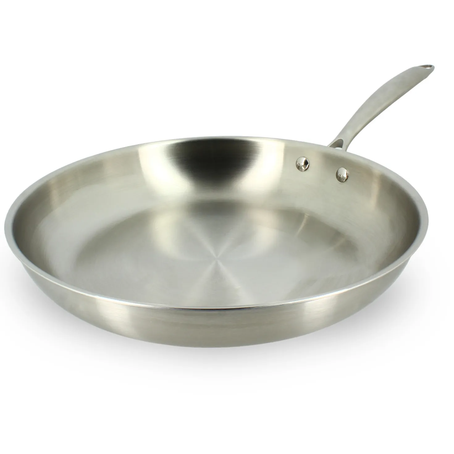 Poêle inox sans PFAS Triply 32 cm - Menastyl