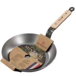 Poêle Mineral sans PFAS B Bois 24 cm - De Buyer