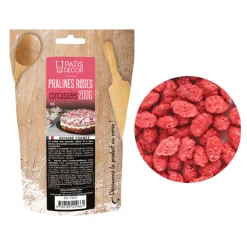 Pralines roses concassées 200 gr - Patisdécor