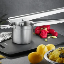 Presse purée 4 grilles en inox - Gefu