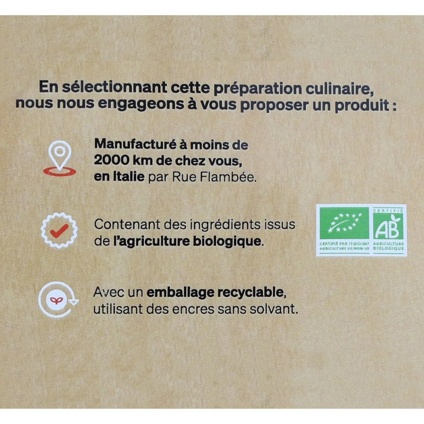 Préparation génoise cacao bio 250 gr - Alice Délice