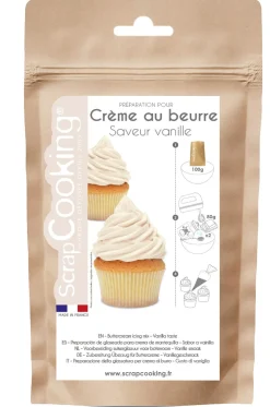 Préparation pour crème au beurre à la vanille 200 gr - Scrap