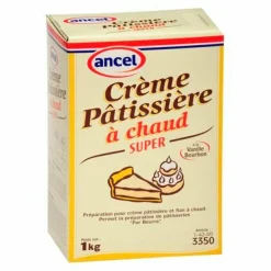 Préparation pour crème pâtissière à chaud Super 1 kg - Ancel
