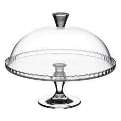 Présentoir à gâteau sur pied avec cloche 32 cm - Pasabahce