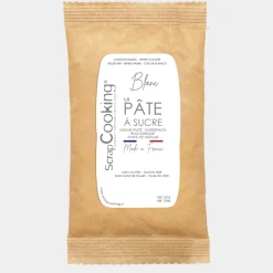 Pâte à sucre blanche 500 gr - Scrapcooking