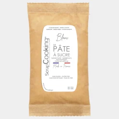 Pâte à sucre blanche 1 kg - Scrapcooking