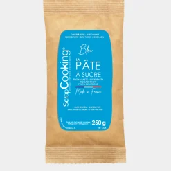 Pâte à sucre bleu 250 gr - Scrapcooking