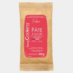 Pâte à sucre fuschia 250 gr - Scrapcooking