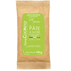 Pâte à sucre vert prairie 250 gr - Scrapcooking