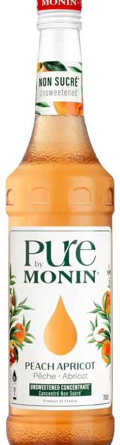 Pure by Monin pêche / abricot 70 cl- Monin