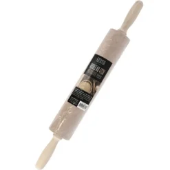 Rouleau à pâtisserie hêtre à poignées 47 cm - Patisdécor