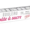 Rouleau de pâte à sucre blanc 36 cm 430 gr - Scrapcooking