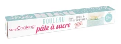 Rouleau de pâte à sucre bleu ciel 36 cm 430 gr - Scrapcooki