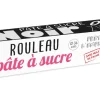 Rouleau de pâte à sucre noir 36 cm 430 gr - Scrapcooking