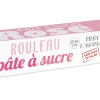 Rouleau de pâte à sucre rose 36 cm 430 gr - Scrapcooking