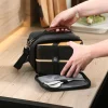 Sac isotherme 4.3l noir en toile - Umami