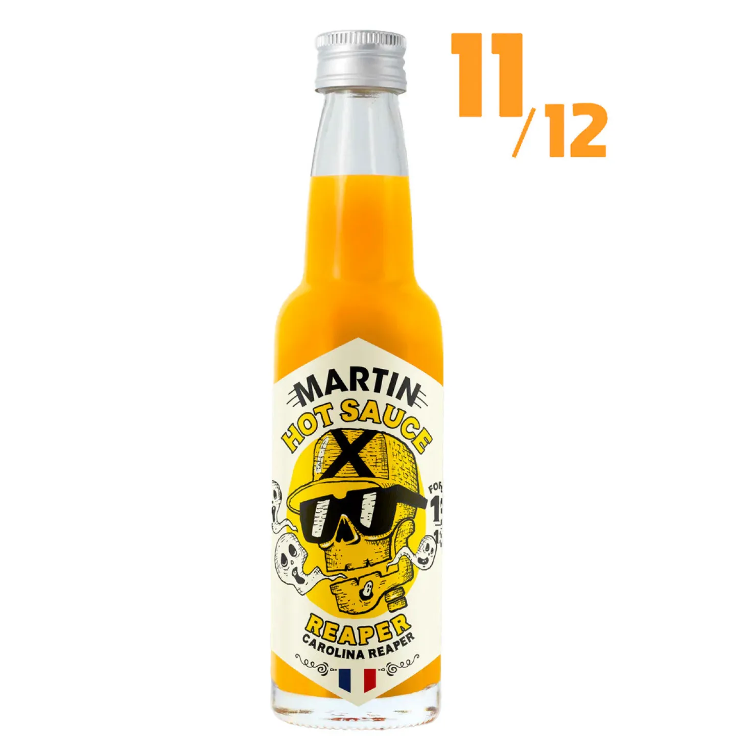 Sauce piment Carolina Reaper 11/12 100ml - Maison
