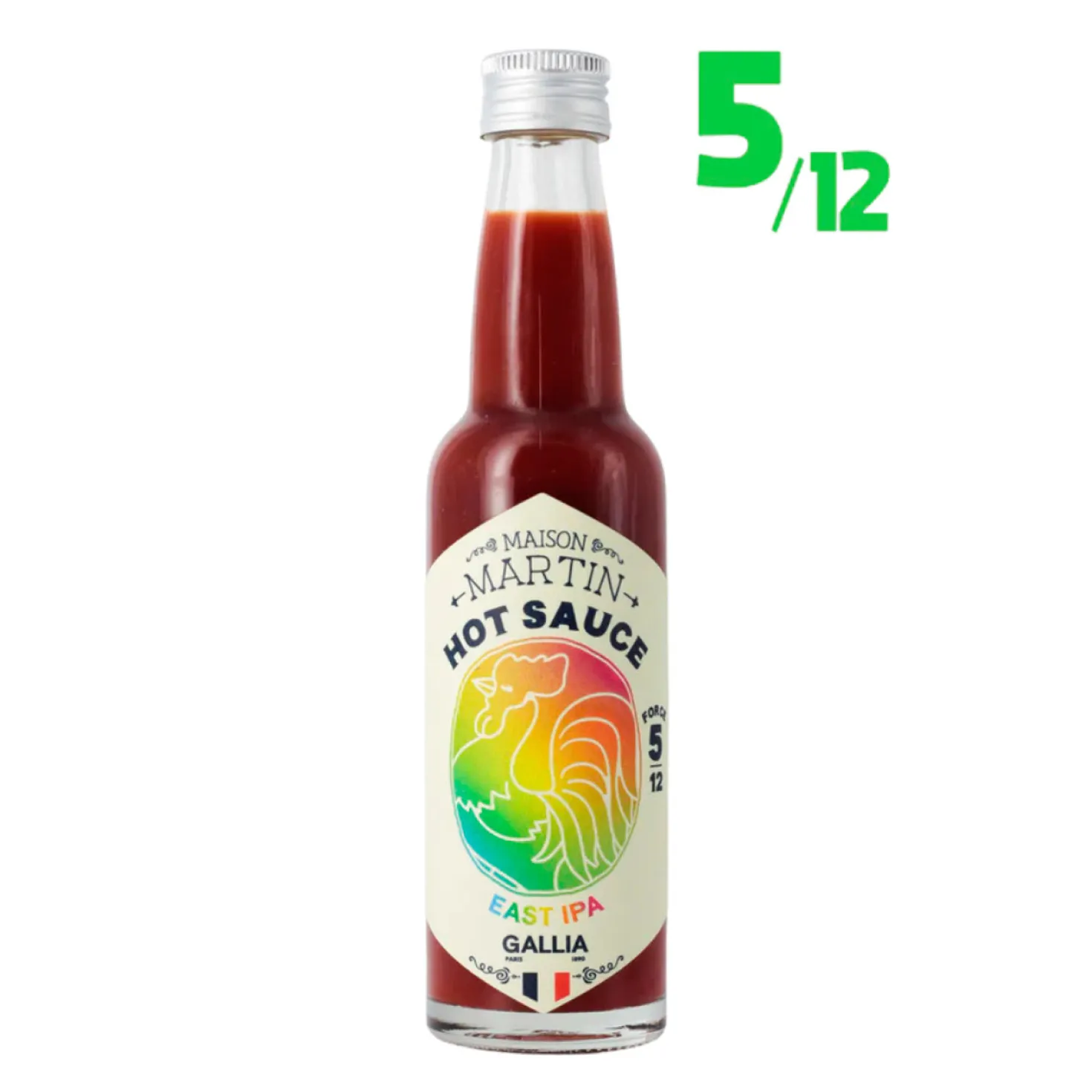 Sauce piment Gallia east IPA 5/12 100 ml - Maison Martin