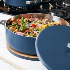 Sauteuse amovible inox La Merveilleuse 28cm myrtille-Cookut