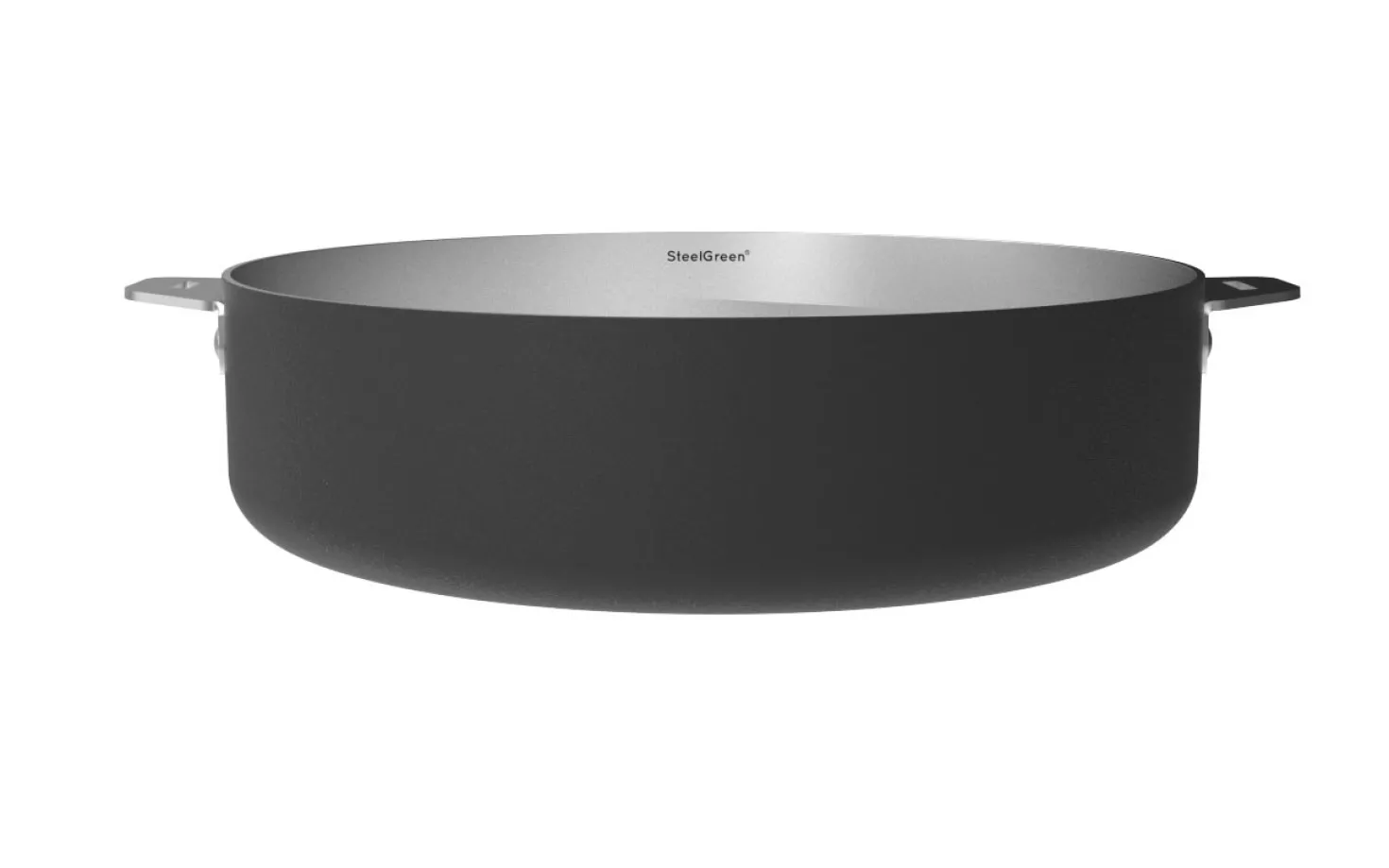 Sauteuse amovible inox La Merveilleuse 28cm graphite-Cookut